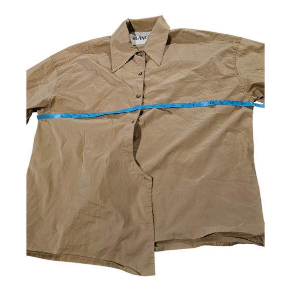 Blanca XL Tan Long Sleeve Button Up Shirt - Picture 5 of 6
